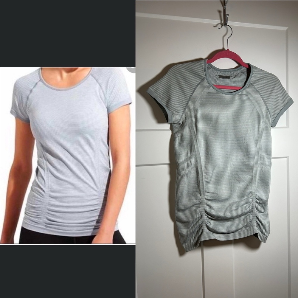 Athleta medium fitted athletic t shirt